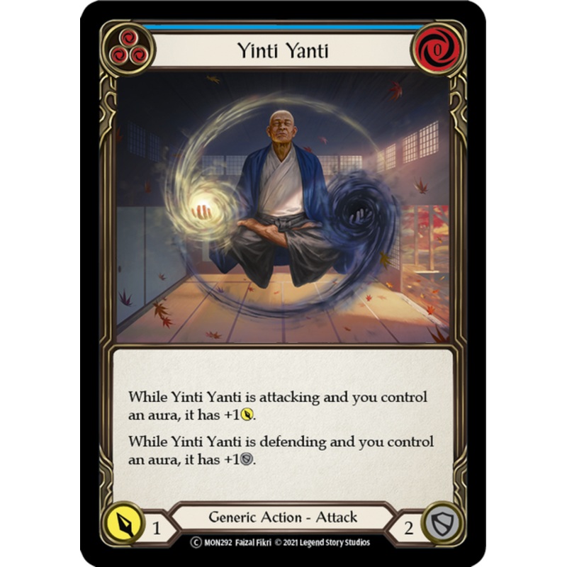 Flesh and Blood Monarch Unlimited C MON292 Yinti Yanti (Blue) Standard