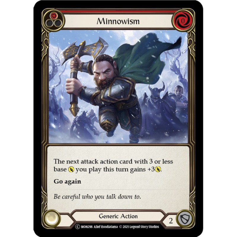 Flesh and Blood Monarch Unlimited C MON296 Minnowism (Red) Rainbow