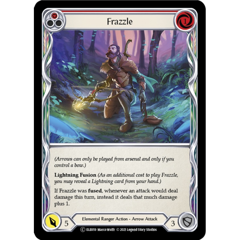 Flesh and Blood Tales of Aria Unlimited C ELE059 Frazzle (Red) Rainbow