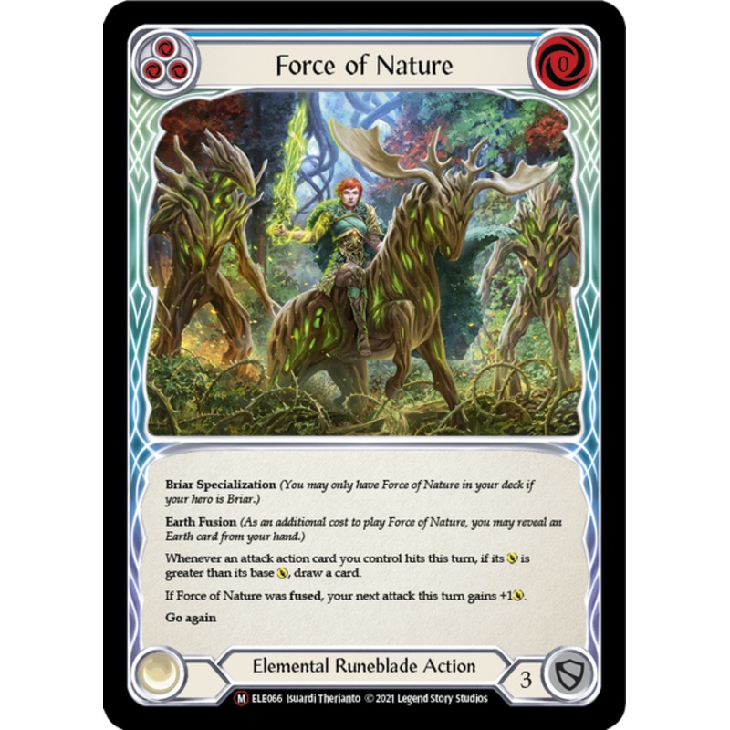 Flesh and Blood Tales of Aria Unlimited M ELE066 Force of Nature Rainbow