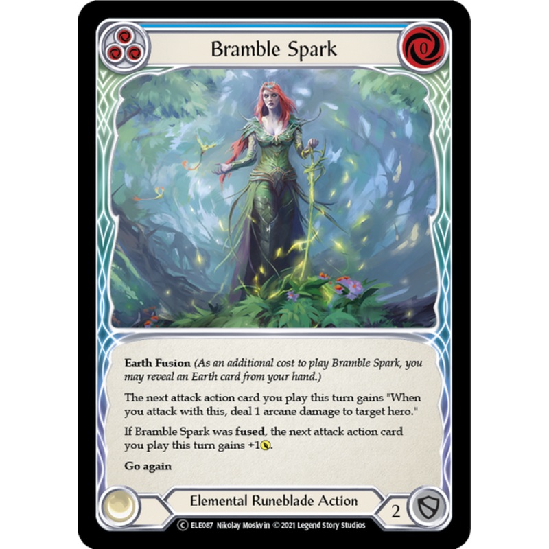 Flesh and Blood Tales of Aria Unlimited C ELE087 Bramble Spark (Blue) Rainbow