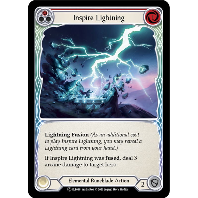 Flesh and Blood Tales of Aria Unlimited C ELE088 Inspire Lightning (Red) Rainbow