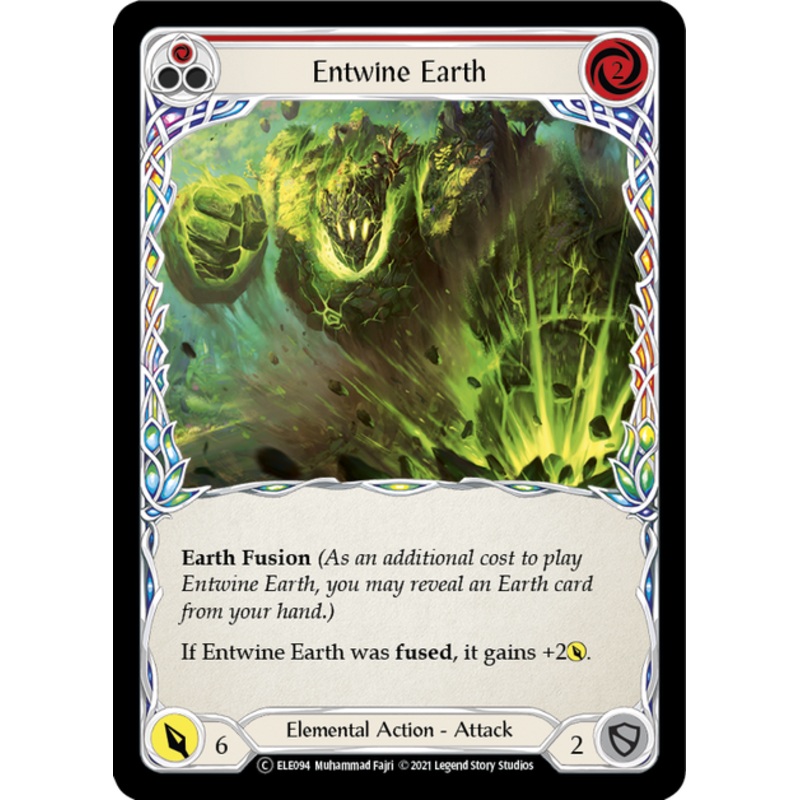 Flesh and Blood Tales of Aria Unlimited C ELE094 Entwine Earth (Red) Rainbow