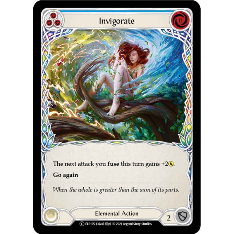 Flesh and Blood Tales of Aria Unlimited C ELE105 Invigorate (Blue) Rainbow