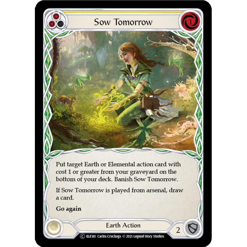 Flesh and Blood Tales of Aria Unlimited C ELE141 Sow Tomorrow (Yellow) Rainbow