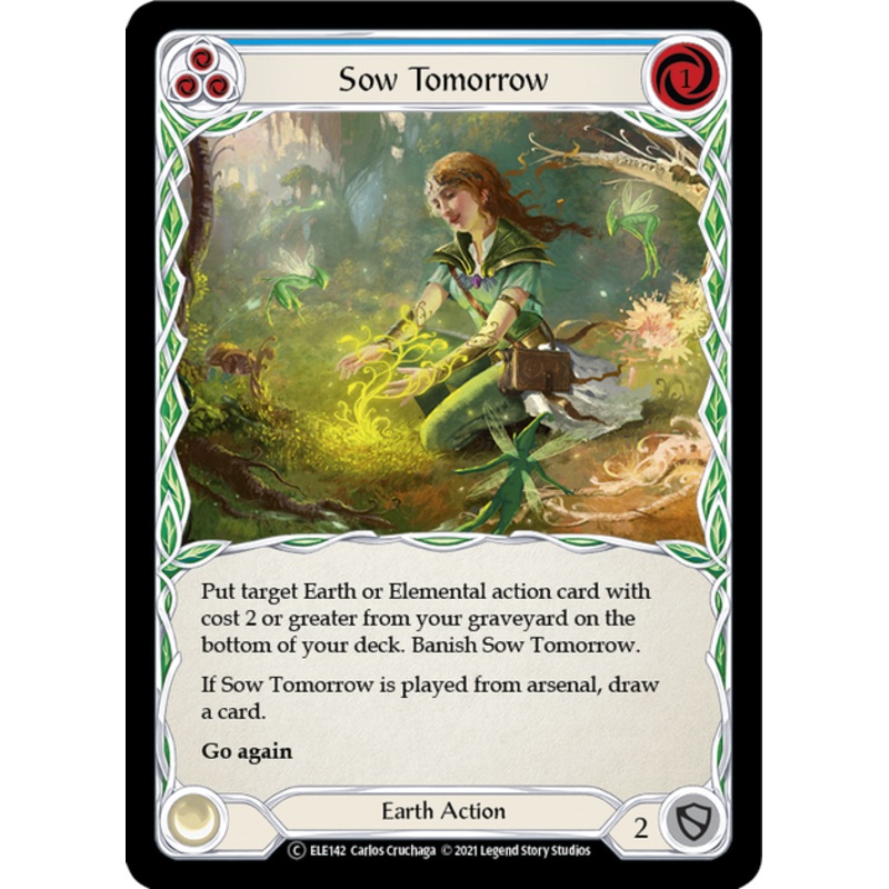 Flesh and Blood Tales of Aria Unlimited C ELE142 Sow Tomorrow (Blue) Rainbow