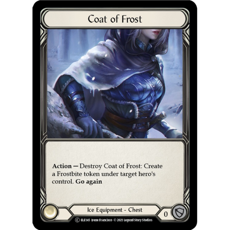 Flesh and Blood Tales of Aria Unlimited C ELE145 Coat of Frost Standard