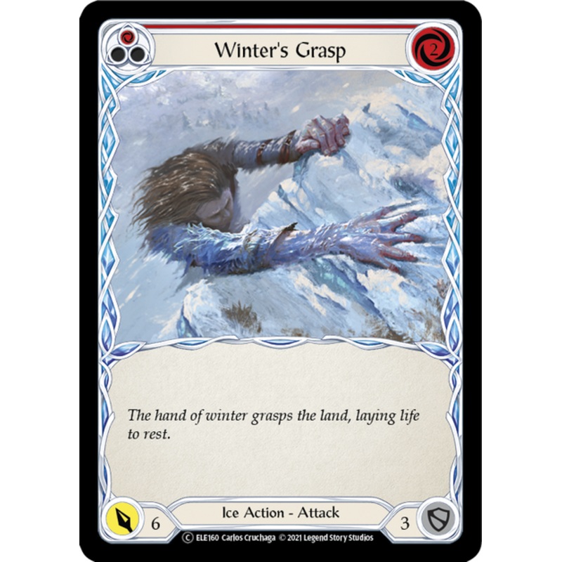Flesh and Blood Tales of Aria Unlimited C ELE160 Winter’s Grasp (Red) Standard