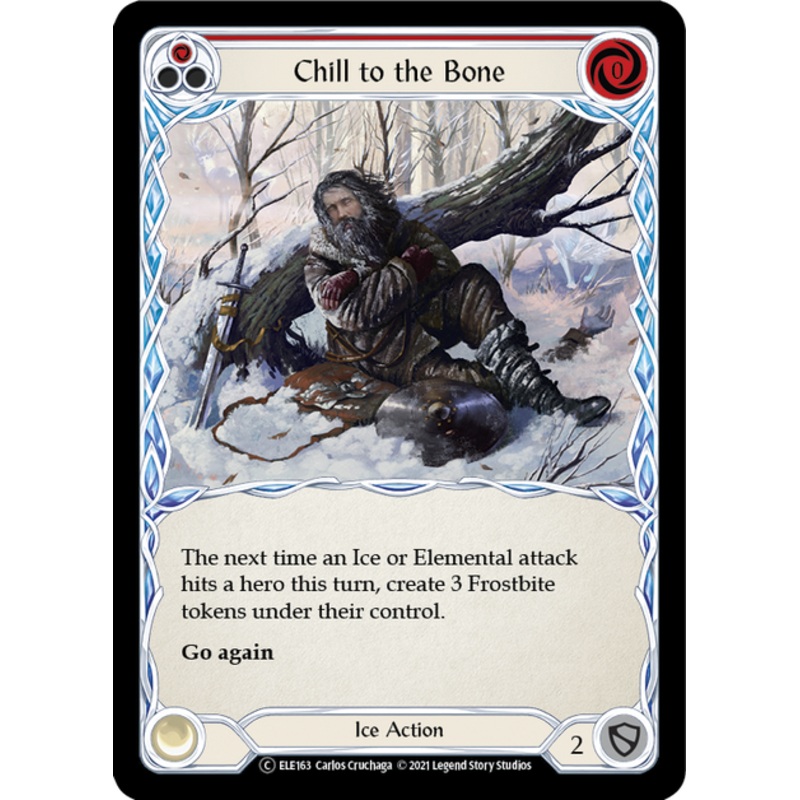 Flesh and Blood Tales of Aria Unlimited C ELE163 Chill to the Bone (Red) Rainbow