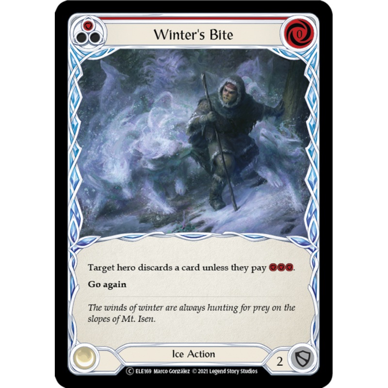 Flesh and Blood Tales of Aria Unlimited C ELE169 Winter’s Bite (Red) Standard