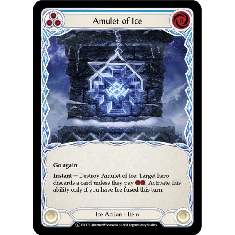Flesh and Blood Tales of Aria Unlimited C ELE172 Amulet of Ice Rainbow