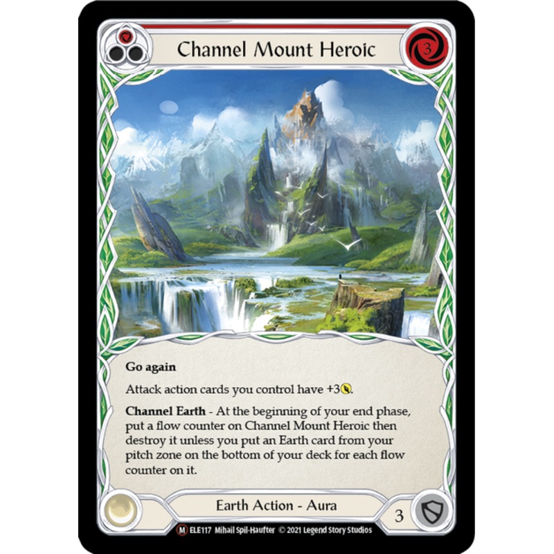 Flesh and Blood Tales of Aria Unlimited M ELE117 Channel Mount Heroic Rainbow