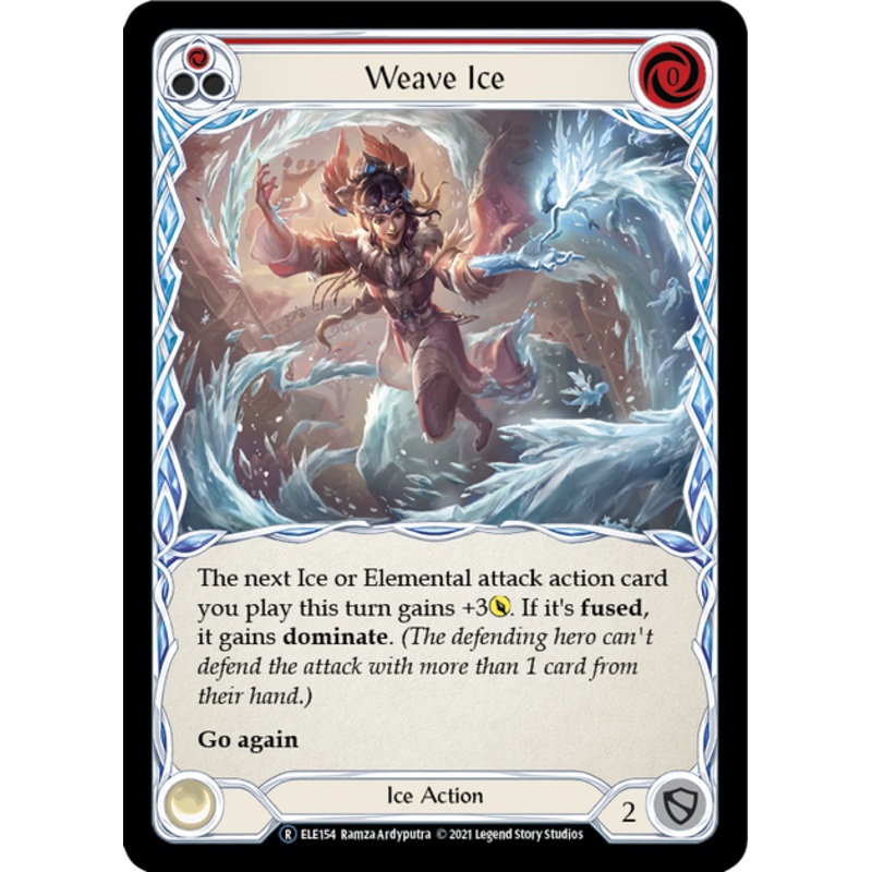 Flesh and Blood Tales of Aria Unlimited R ELE154 Weave Ice (Red) Rainbow