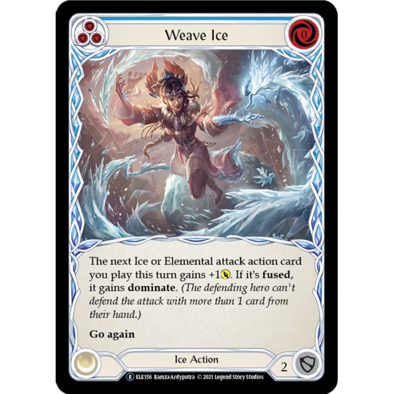Flesh and Blood Tales of Aria Unlimited R ELE156 Weave Ice (Blue) Rainbow