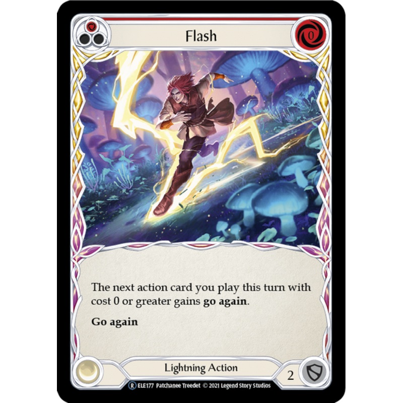 Flesh and Blood Tales of Aria Unlimited R ELE177 Flash (Red) Rainbow