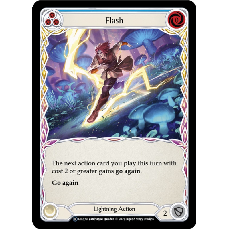 Flesh and Blood Tales of Aria Unlimited R ELE179 Flash (Blue) Rainbow