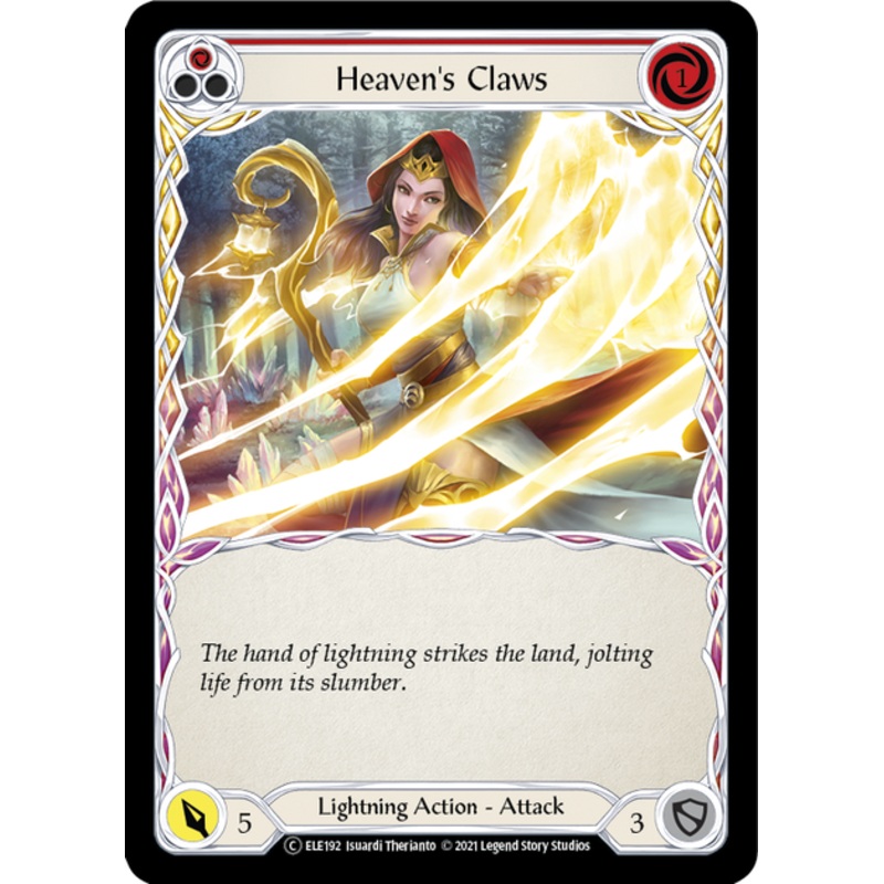 Flesh and Blood Tales of Aria Unlimited C ELE192 Heaven’s Claws (Red) Standard