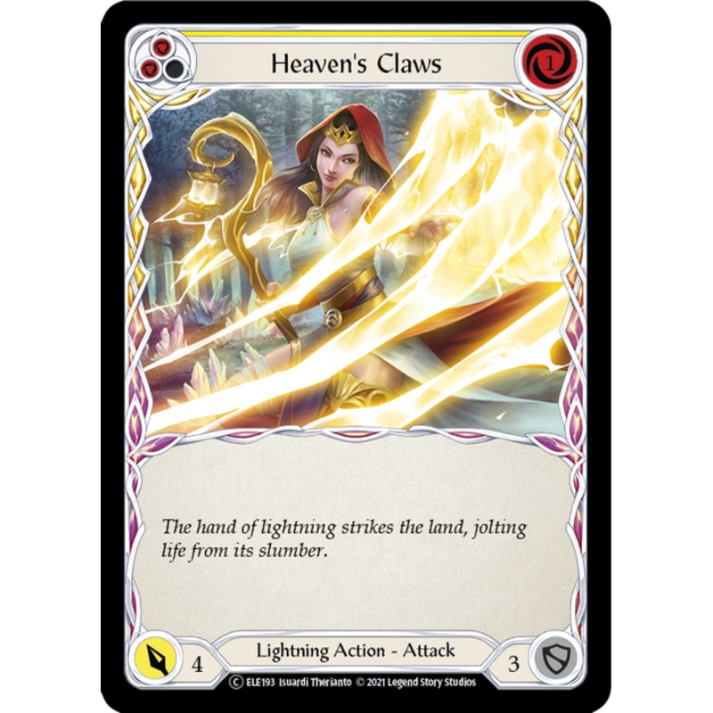 Flesh and Blood Tales of Aria Unlimited C ELE193 Heaven’s Claws (Yellow) Rainbow