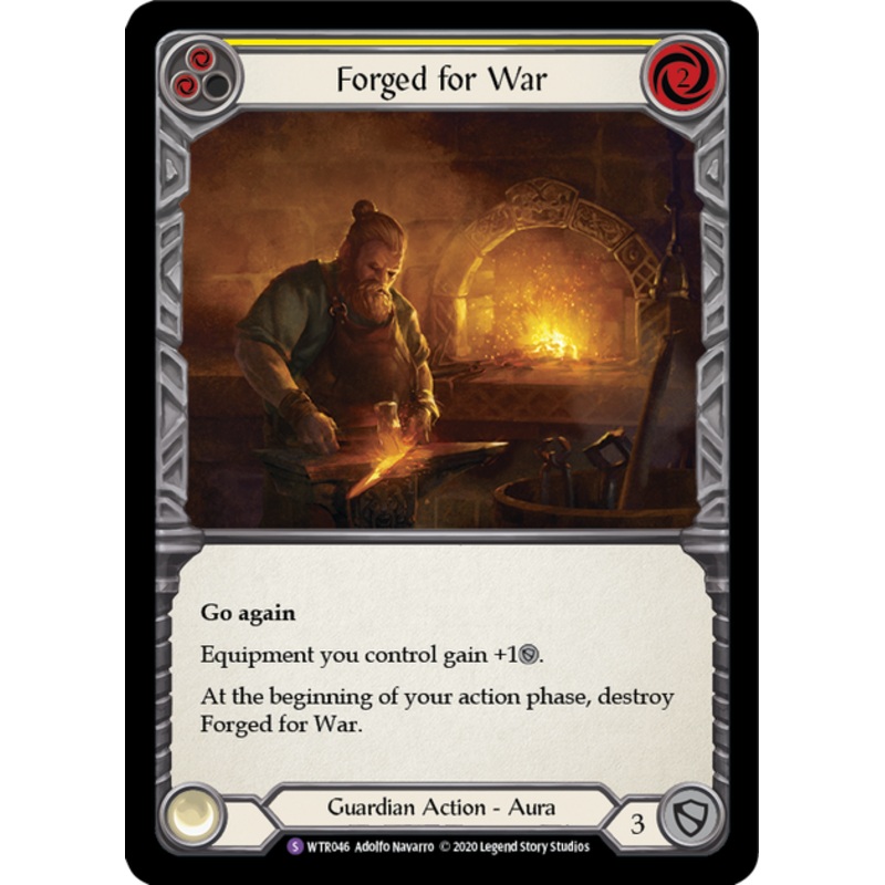 Flesh and Blood Welcome to Rathe Unlimited S WTR046 Forged for War Rainbow