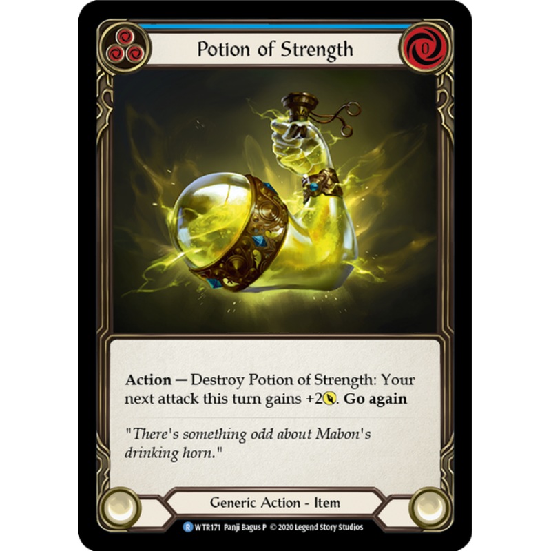 Flesh and Blood Welcome to Rathe Unlimited R WTR171 Potion of Strength Standard