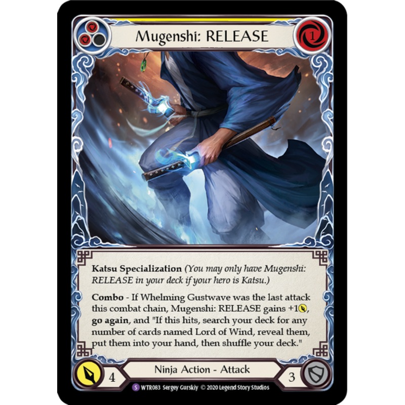 Flesh and Blood Welcome to Rathe Unlimited S WTR083 Mugenshi: RELEASE Rainbow