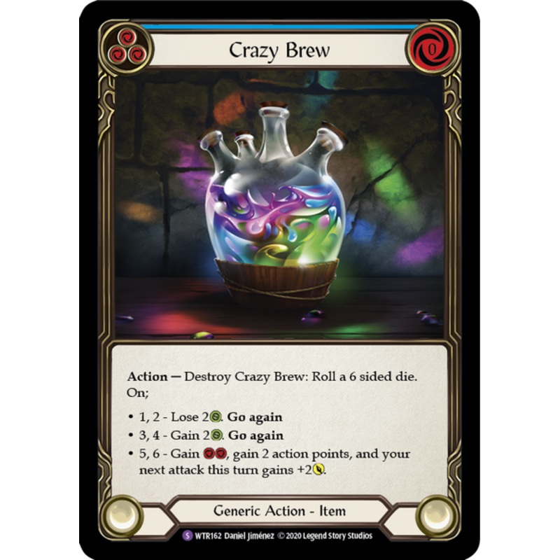 Flesh and Blood Welcome to Rathe Unlimited S WTR162 Crazy Brew Standard