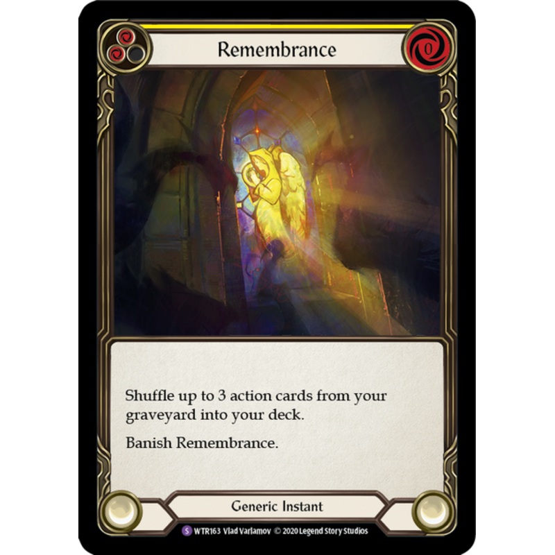 Flesh and Blood Welcome to Rathe Unlimited S WTR163 Remembrance Standard
