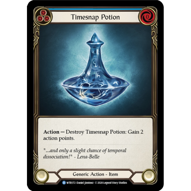 Flesh and Blood Welcome to Rathe Unlimited R WTR172 Timesnap Potion Standard