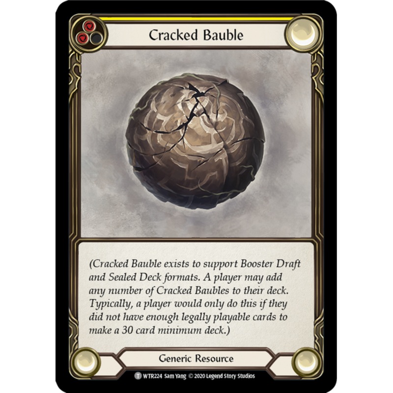 Flesh and Blood Welcome to Rathe Unlimited T WTR224 Cracked Bauble Standard