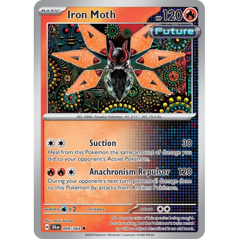 009/064 9/64 Iron Moth Pokemon Card Shrouded Fable Uncommon *MINT*