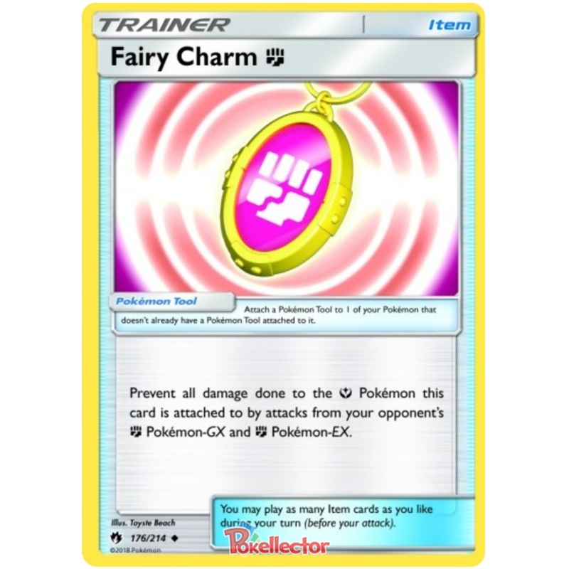 Pokemon Card Lost Thunder 176/214 Fairy Charm (Fighting) Item Uncommon *MINT*