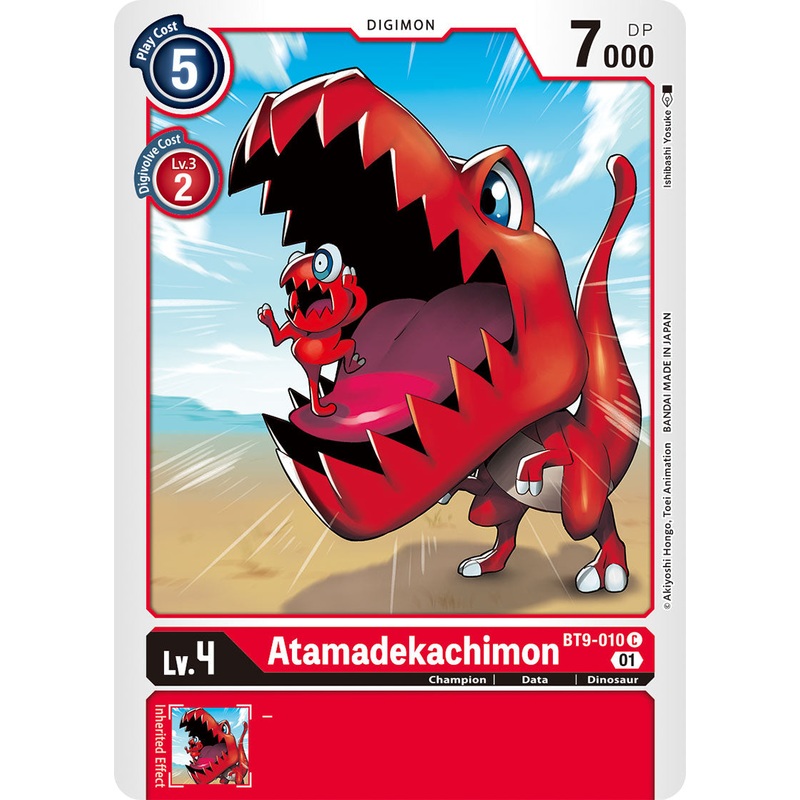 Digimon Card X Record Atamadekachimon BT9-010 C
