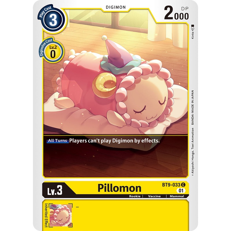 Digimon Card X Record Pillomon BT9-033 C