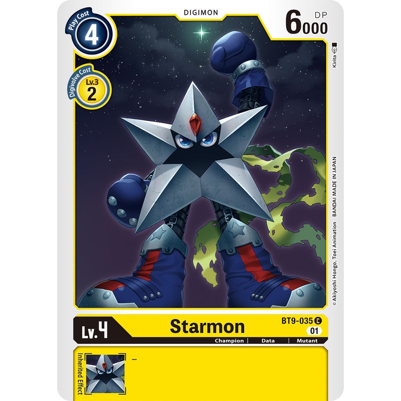 Digimon Card X Record Starmon BT9-035 C