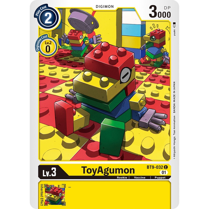 Digimon Card X Record ToyAgumon BT9-032 C