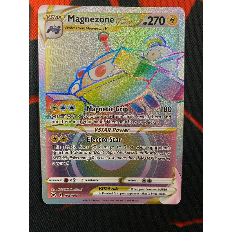 Pokemon Card Lost Origin 198/196 Magnezone VSTAR Hyper Rare *MINT*