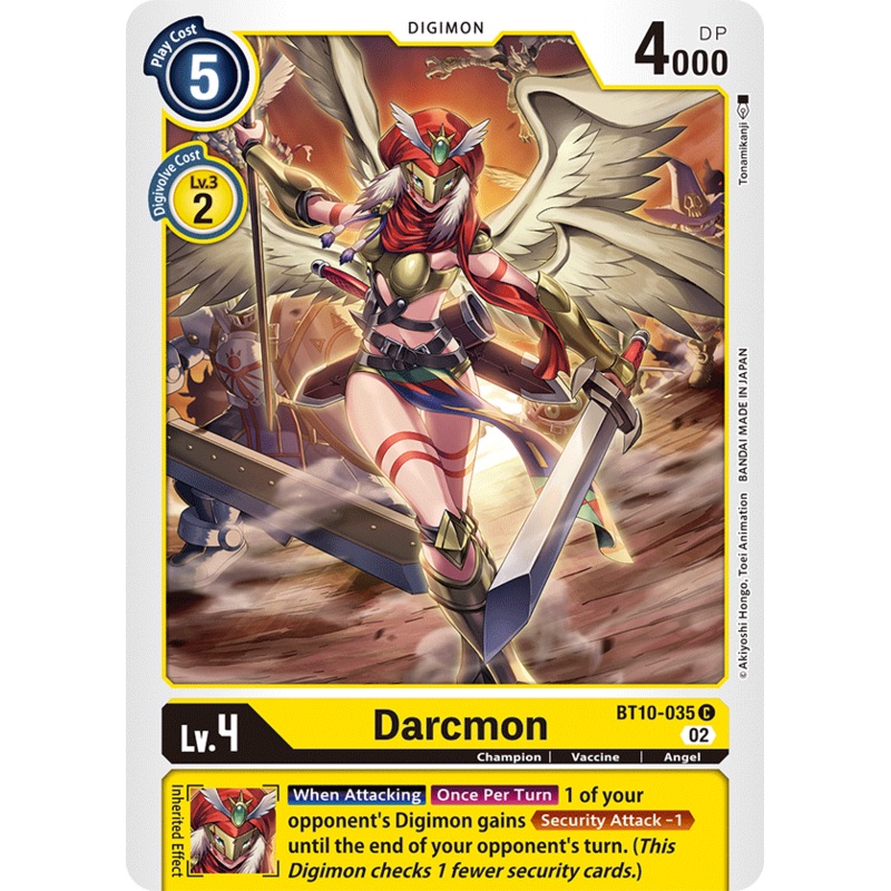 Digimon Card Xros Encounter Darcmon BT10-035 C