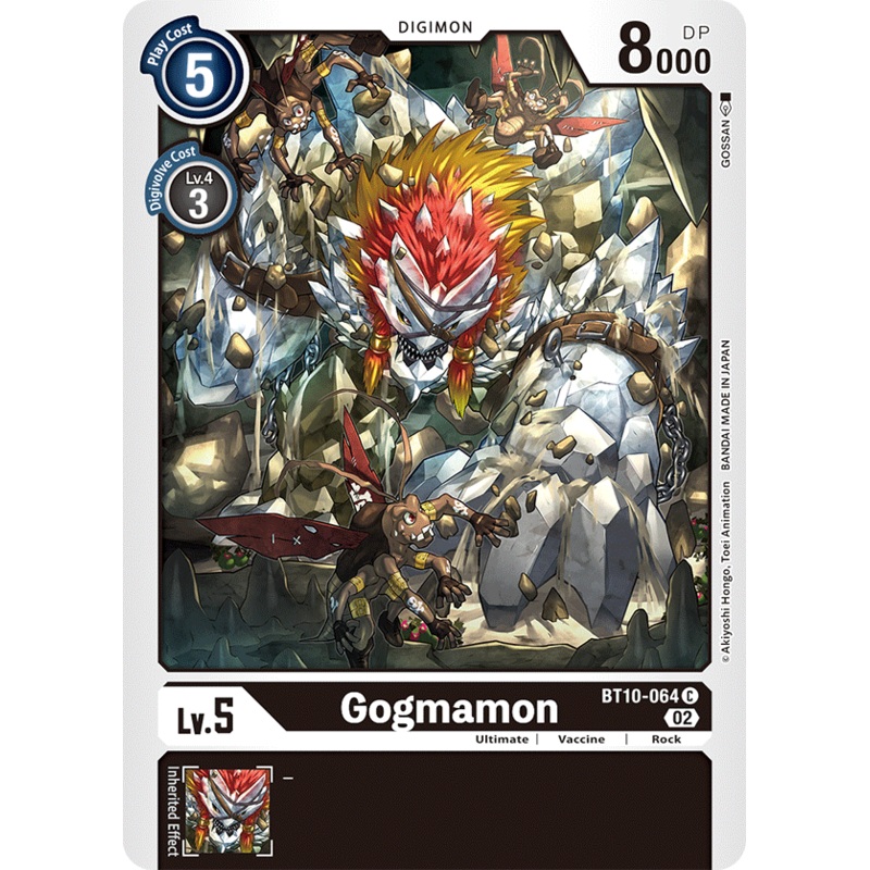 Digimon Card Xros Encounter Gogmamon BT10-064 C