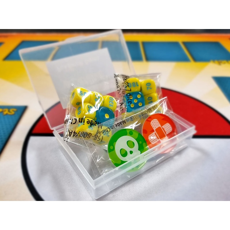 Double Set of Damage Dice & Status Markers