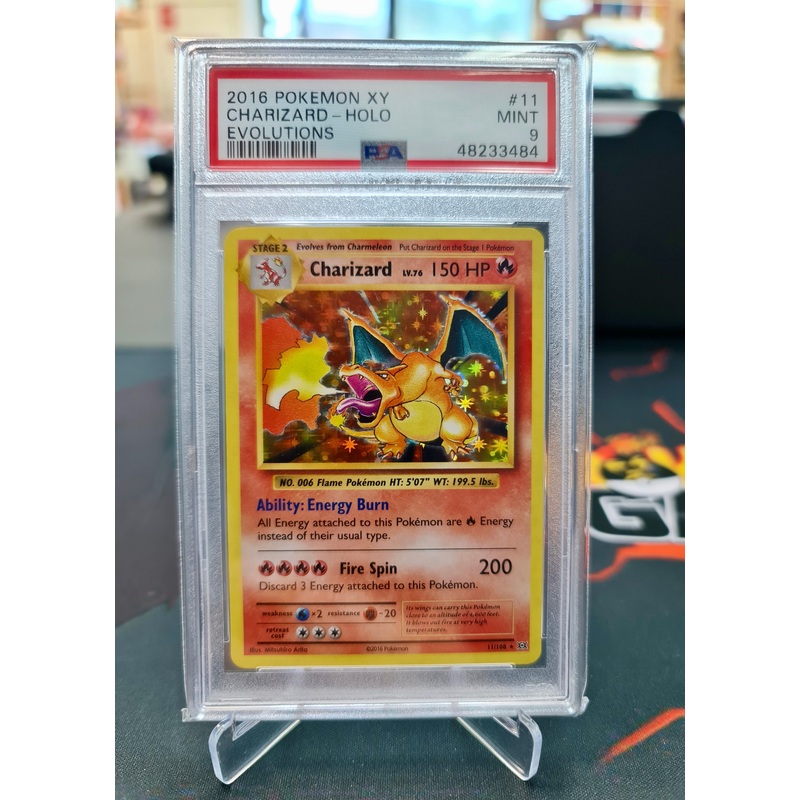 Pokemon Card XY Evolutions 011/108 Charizard PSA MINT 9
