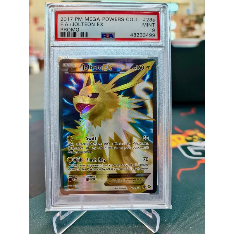 Pokemon Card XY Promos Jolteon Ex 28a/83 PSA MINT 9